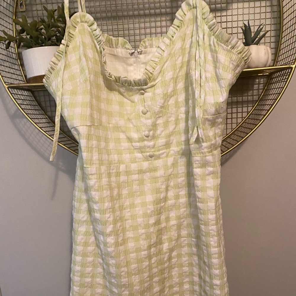GB tie sleeve short summer dress! Love this pattern size XL